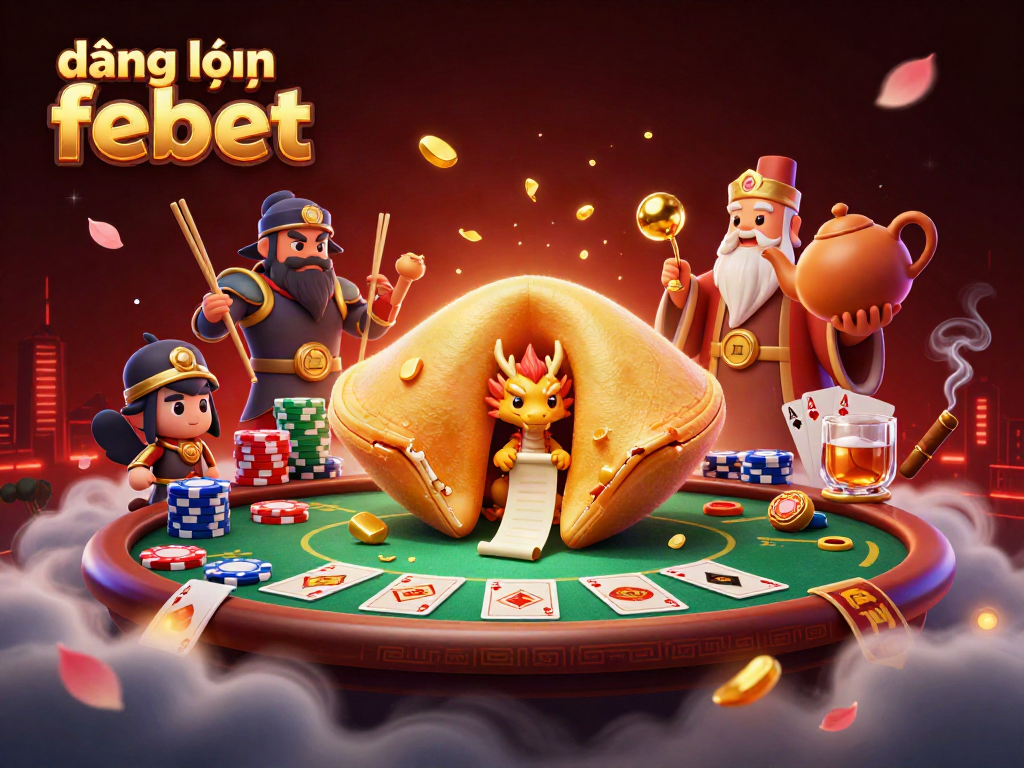 Experience the thrill of online gaming with đăng nhập febet in a vibrant 3D casino scene full of action.